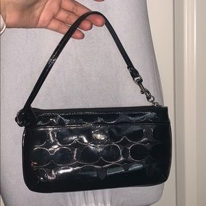 Coach Wristlet Black